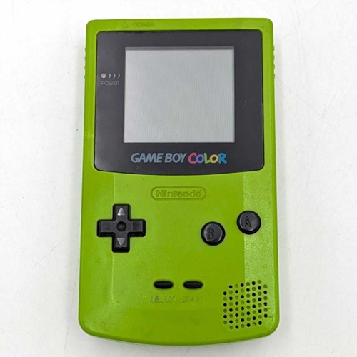 Gameboy Color - Console - Kiwi Green - SNR CH20070317  (B Grade) (Genbrug)